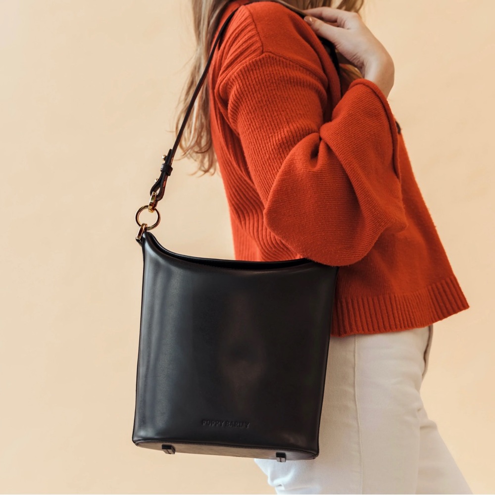 Poppy Barley Fold Top Bucket Bag
